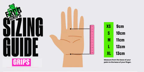 Frog Size Chart