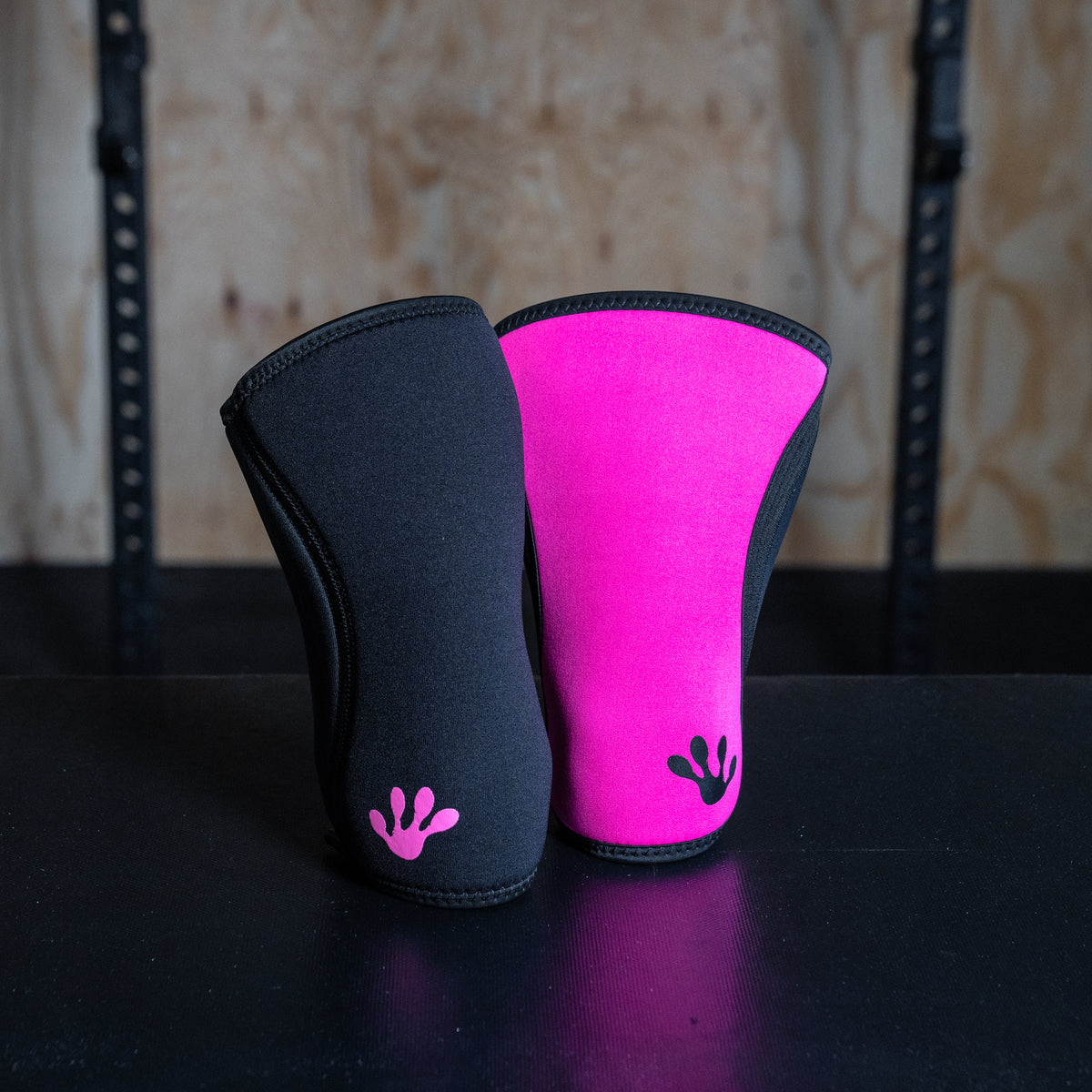 Reversible Knee Sleeves Pink Frog Grips