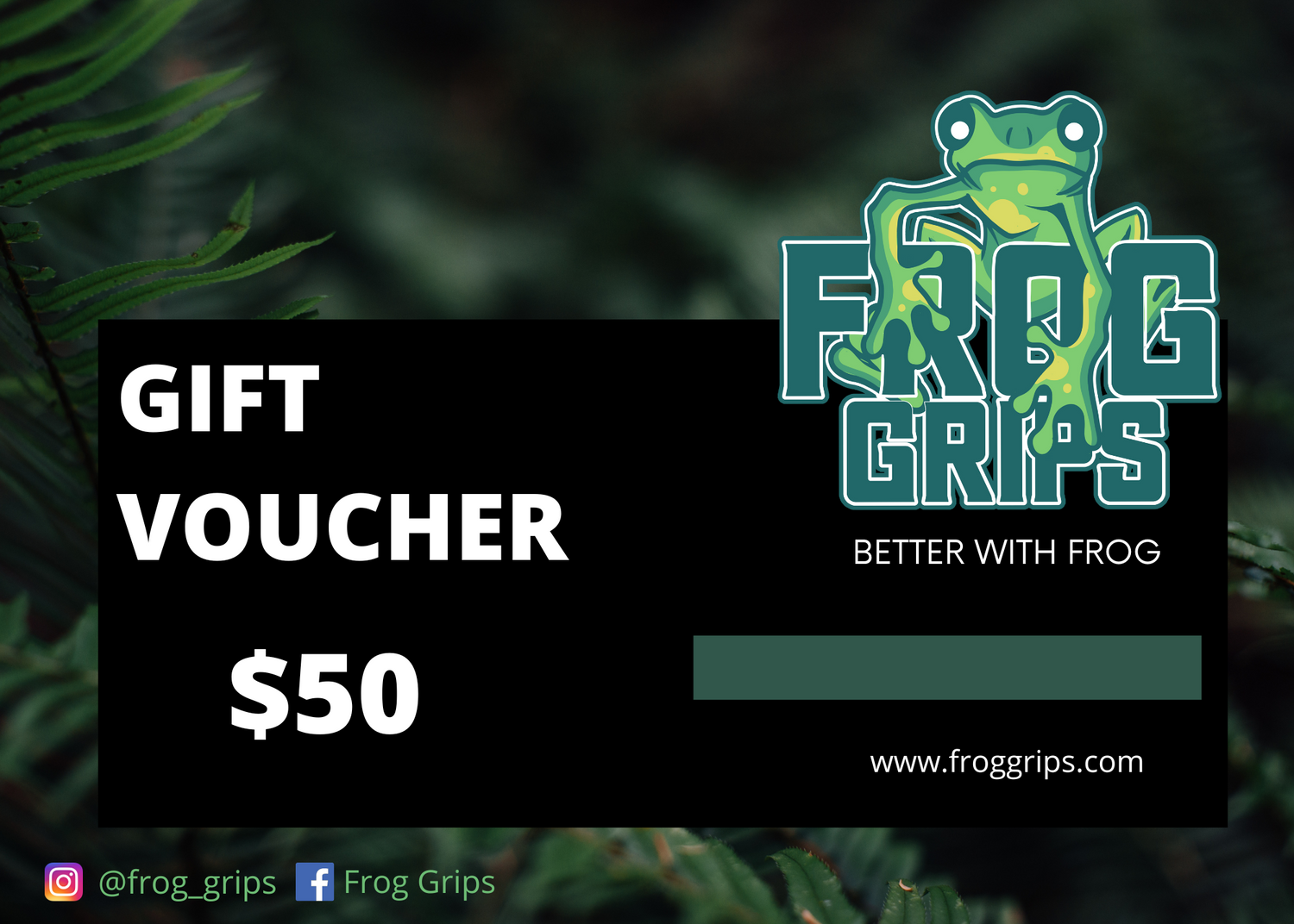 Frog Grips Gift Card