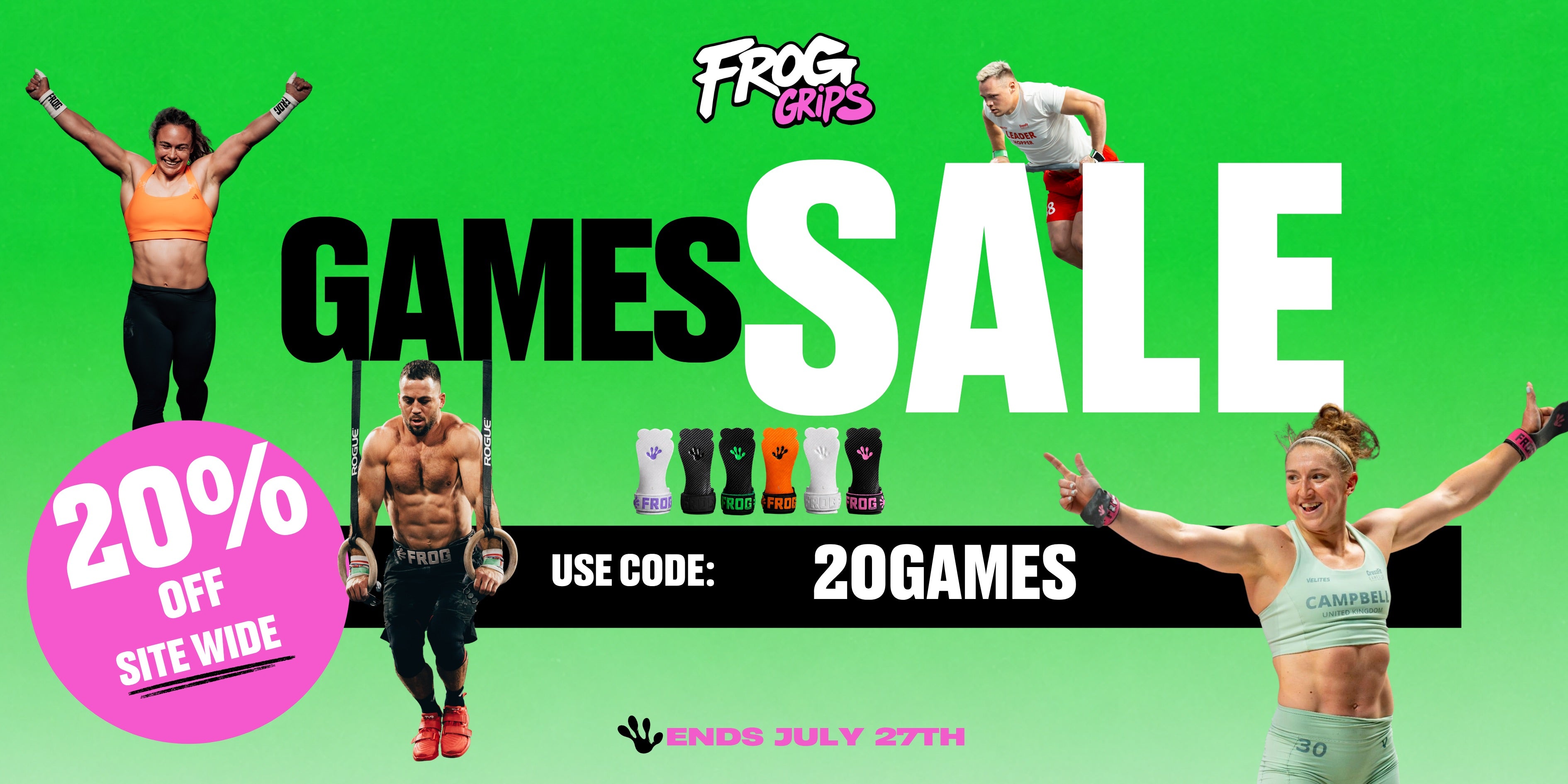 Frog Grips | Gymnastics Grips & Support Gear for Functional Fitness