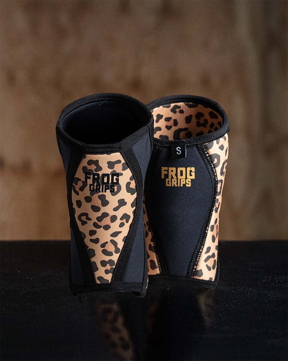 Reversible Knee Sleeves - Leopard