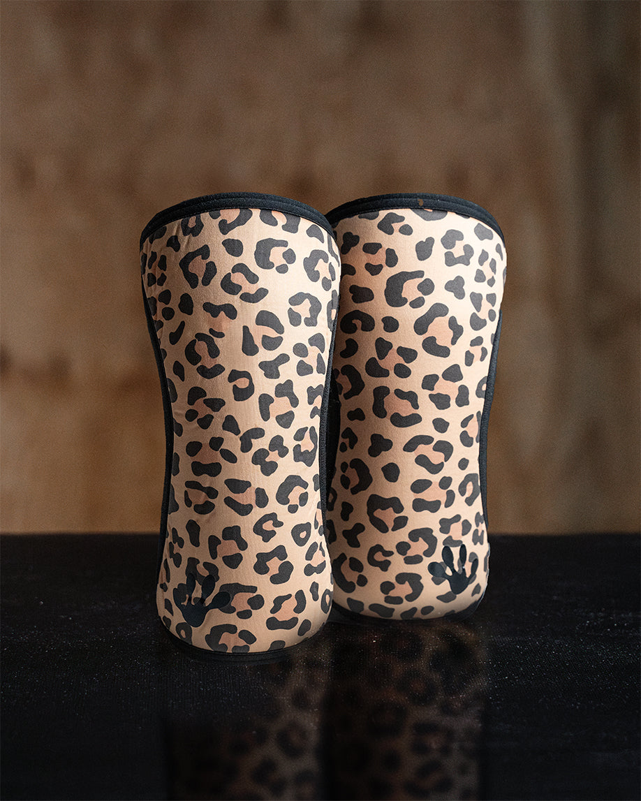 Reversible Knee Sleeves - Leopard