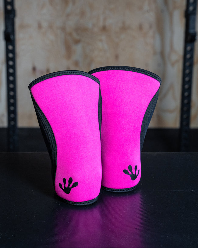 Reversible Knee Sleeves Pink Frog Grips