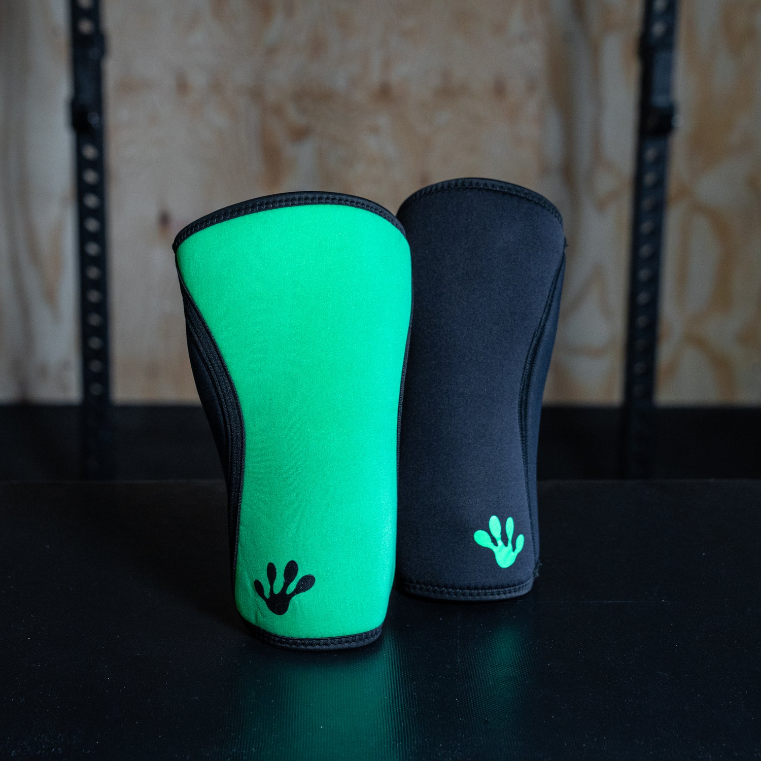 Reversible Knee Sleeves Green Frog Grips